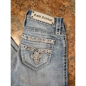 rock revival Suke jeans womens 25 Light Wash (J24)
